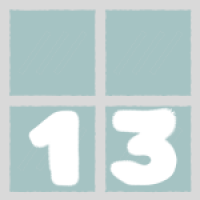 13
